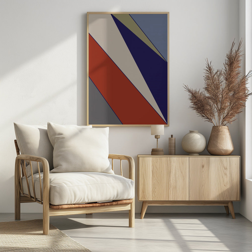 Kleurblokken 05 | Poster