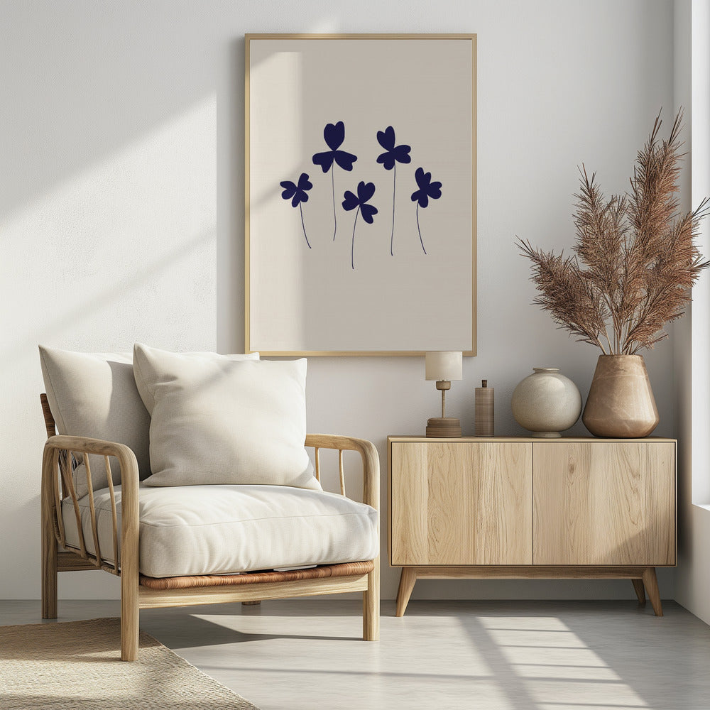 Blauwe zuring | Poster