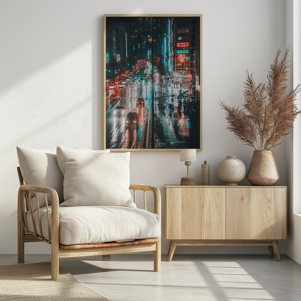 Op straat | Poster