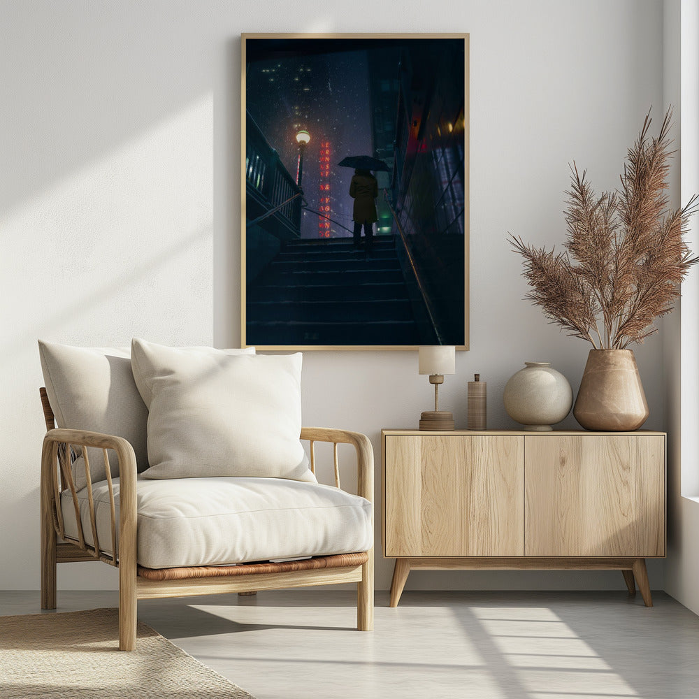 Uitstappen naar de storm | Poster