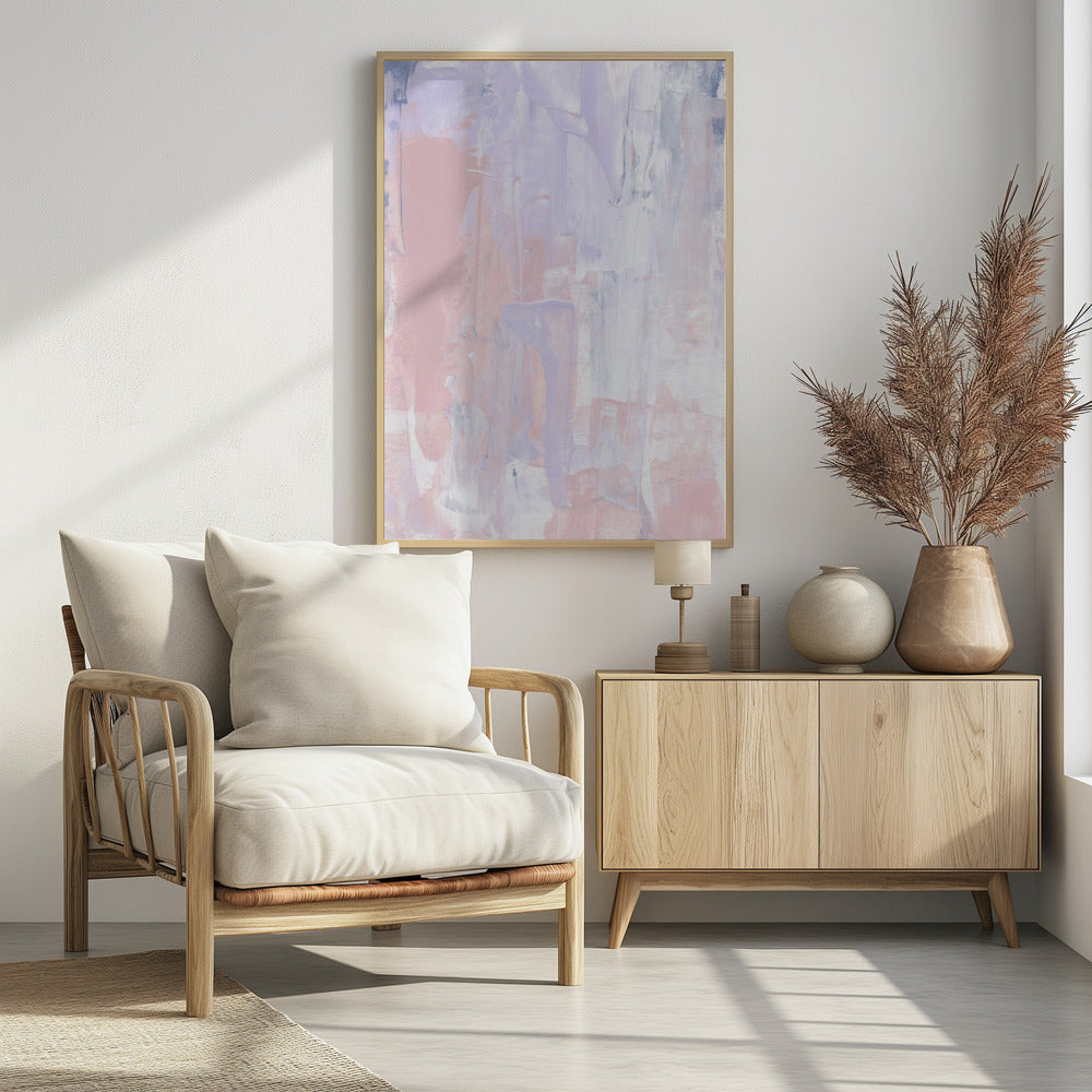 Pasteltinten van roze | Poster
