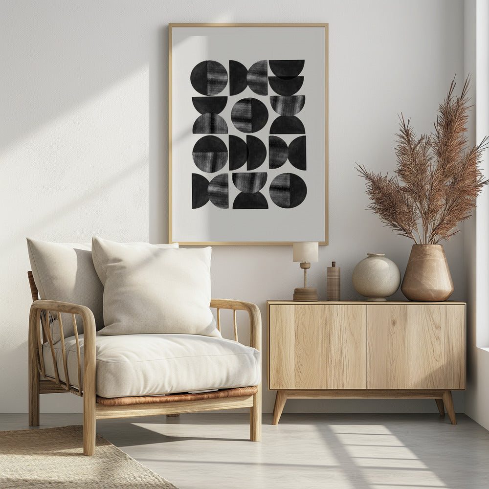 Geometrisch ritme | Poster