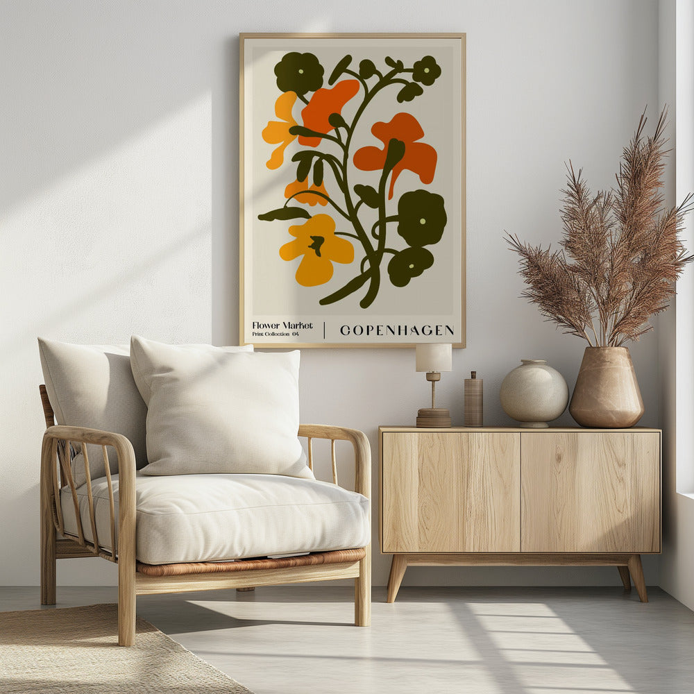 Flower Market. Copenhagen | Poster