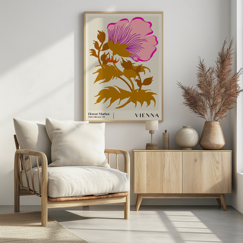 Flower Market. Vienna | Poster