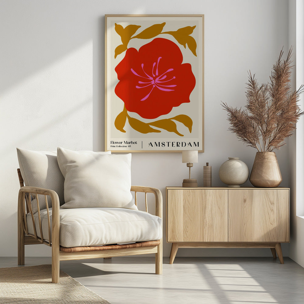 Flower Market. Amsterdam | Poster