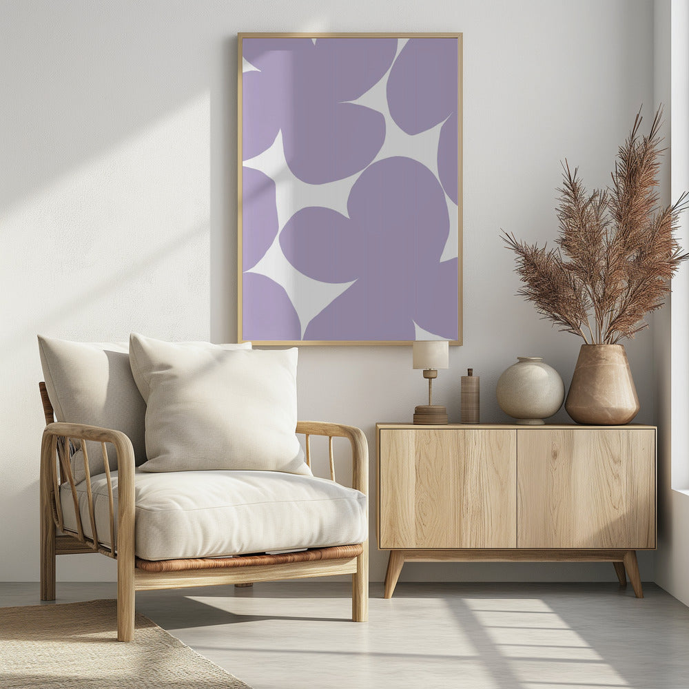 Lavendelblaadjes | Poster