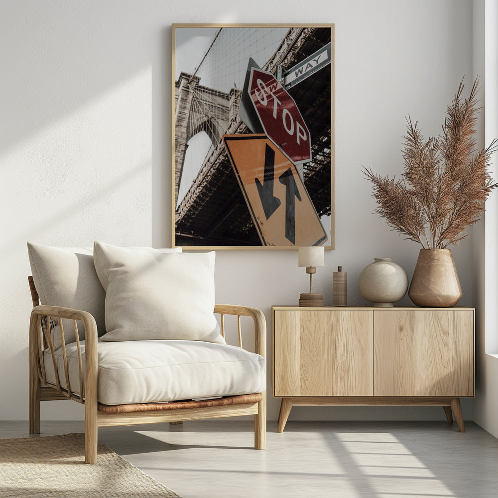 Brooklyn Bridge Stop | Poster