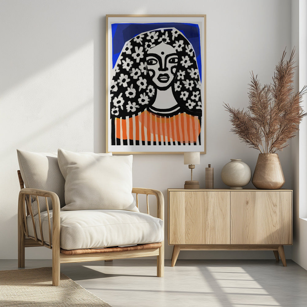 Bloemen Majesteit | Poster