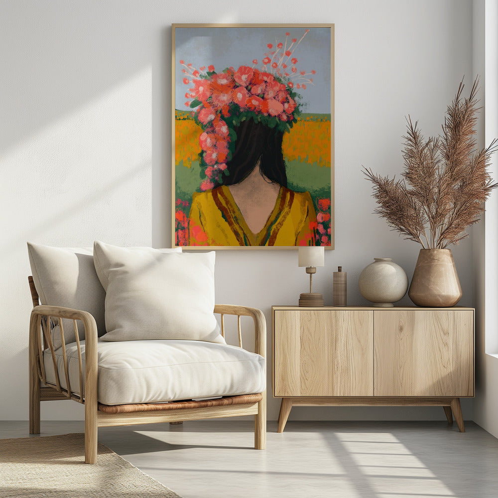 Bloemenmijmering | Poster