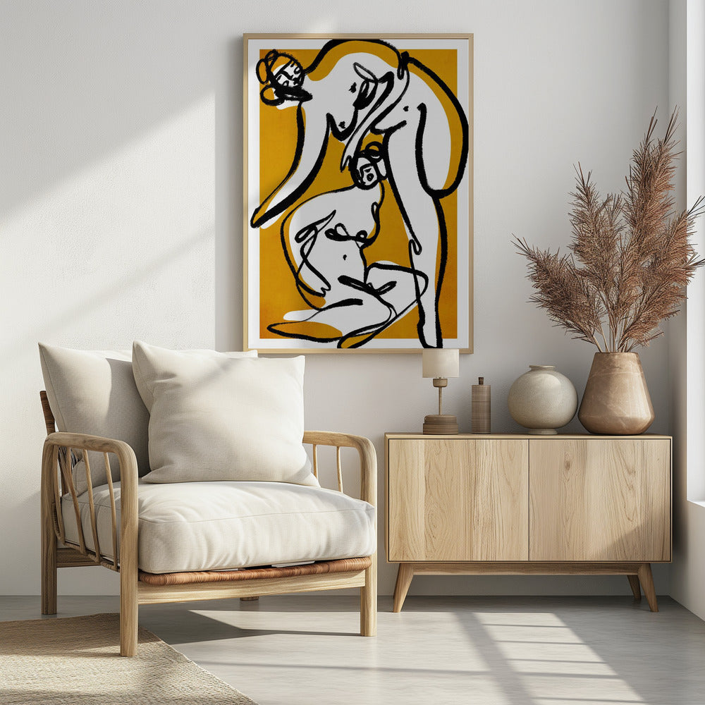 De Vrouwelijke Dansers | Poster