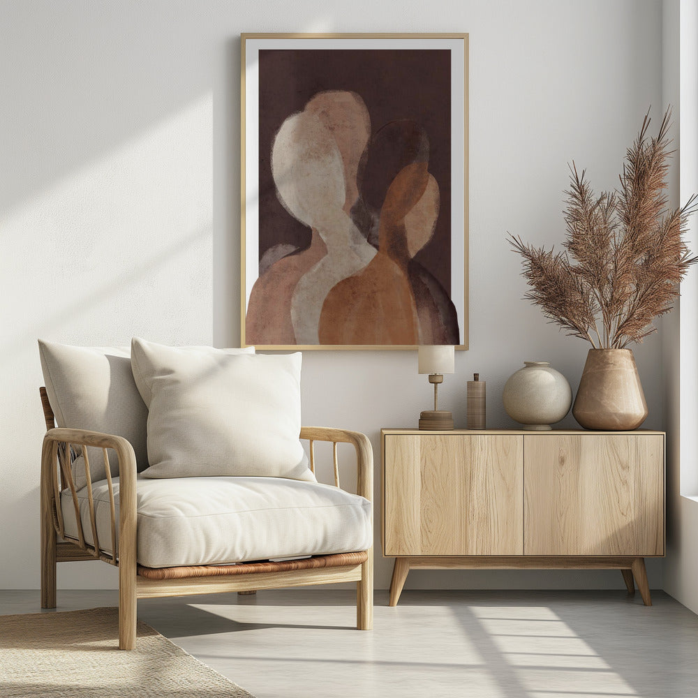 Gelaagde schaduwen | Poster