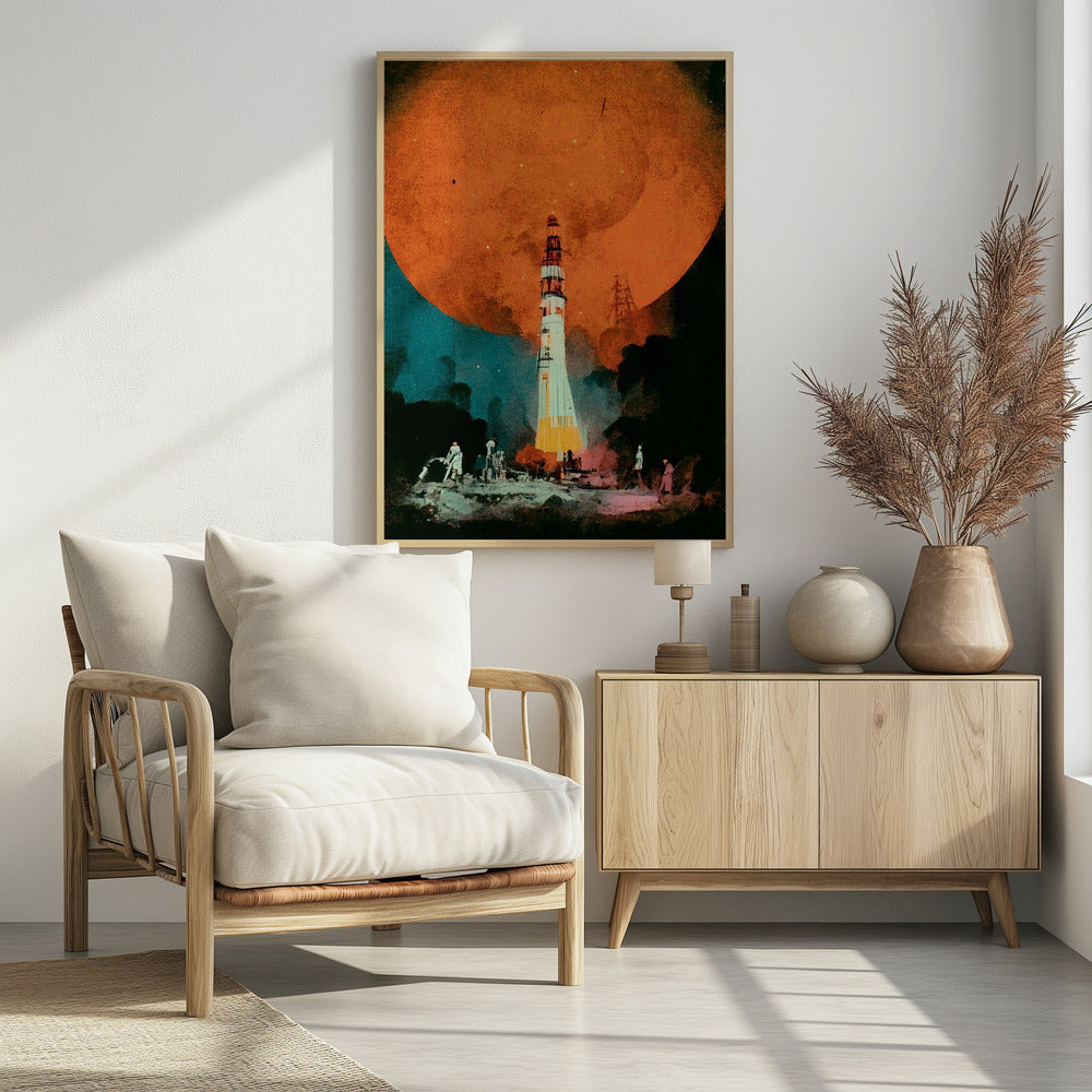 Maanlancering | Poster