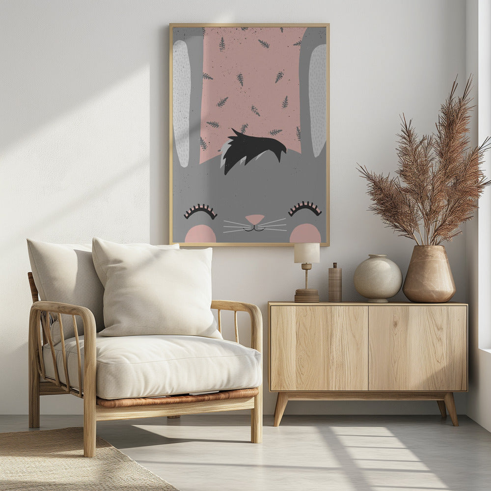 Speelse Bunny Bliss | Poster