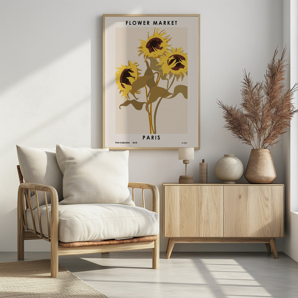 Flower Market. Paris | Poster