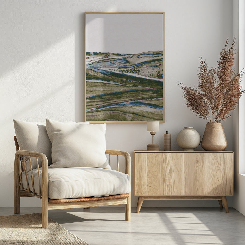 Groene Heuvels | Poster