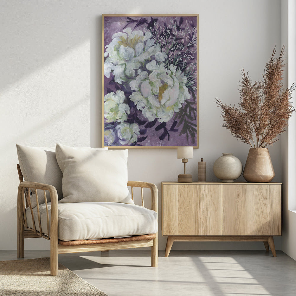 Eliany painterly bouquet | Poster