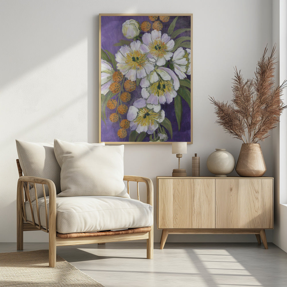 Choi's schilderachtige boeket | Poster