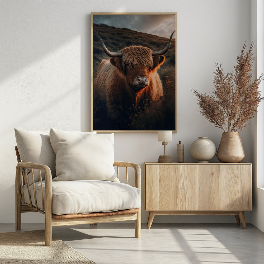 Gouden Hooglander | Poster