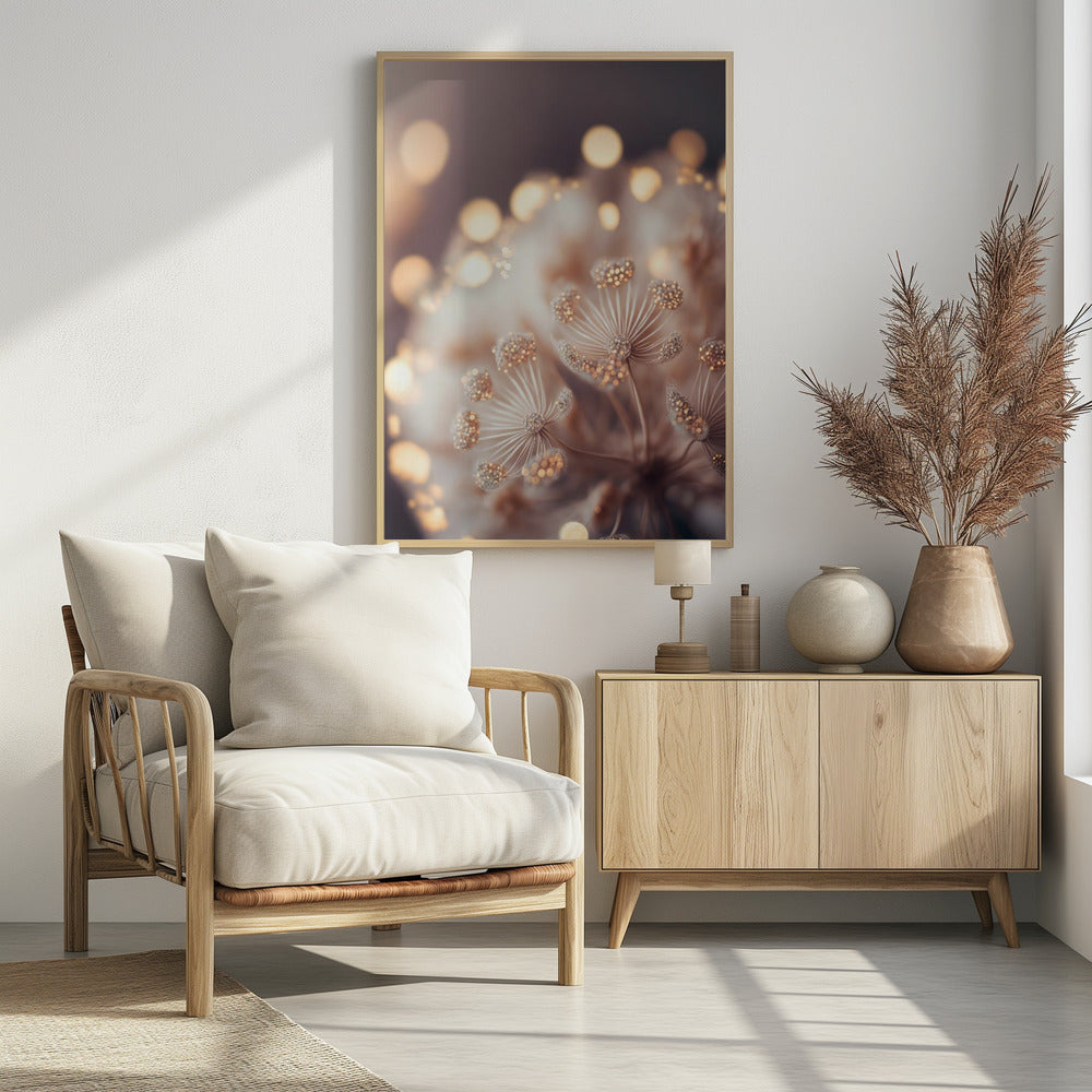 Gloeiende paardenbloemdroom | Poster