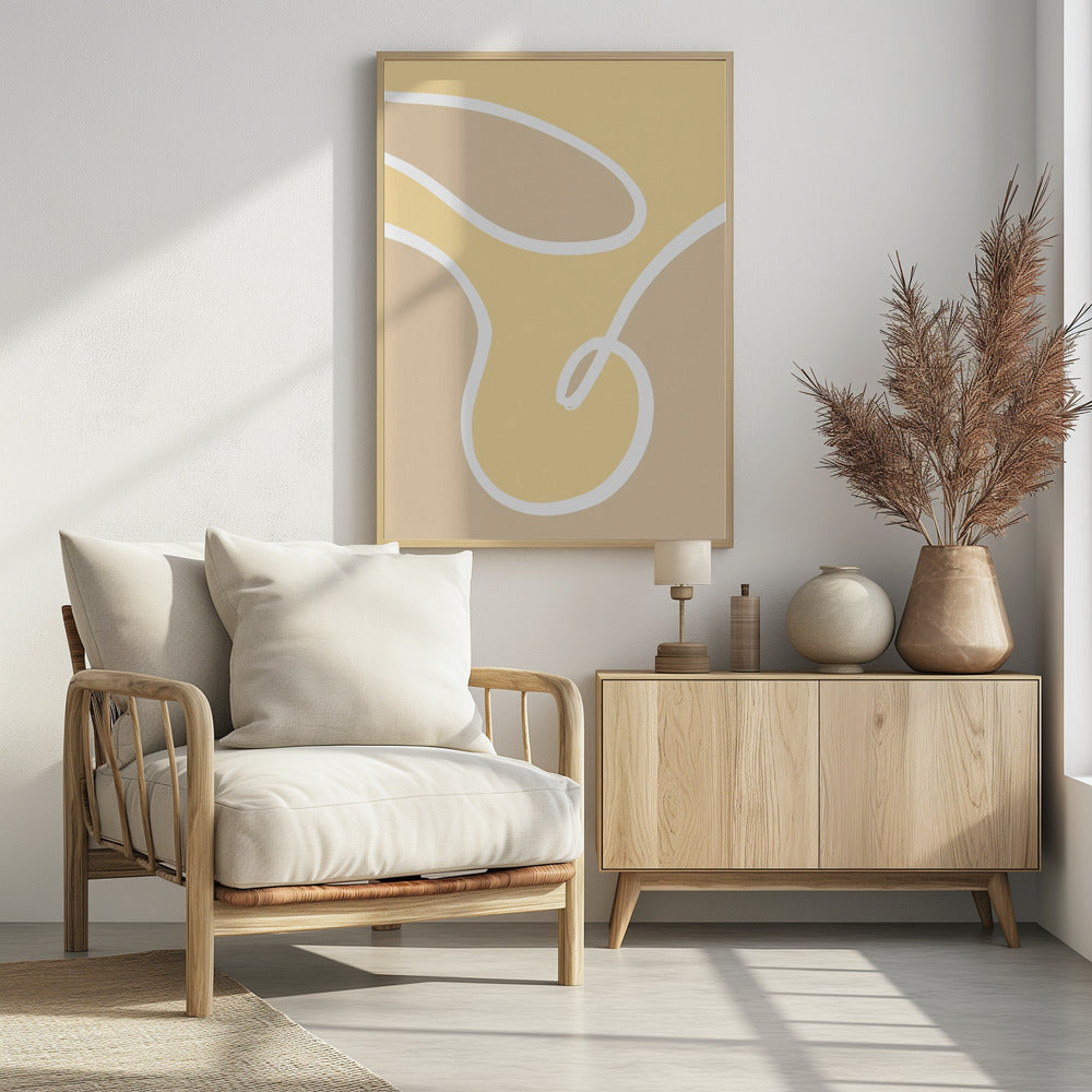 Vorm 14 Geel | Poster