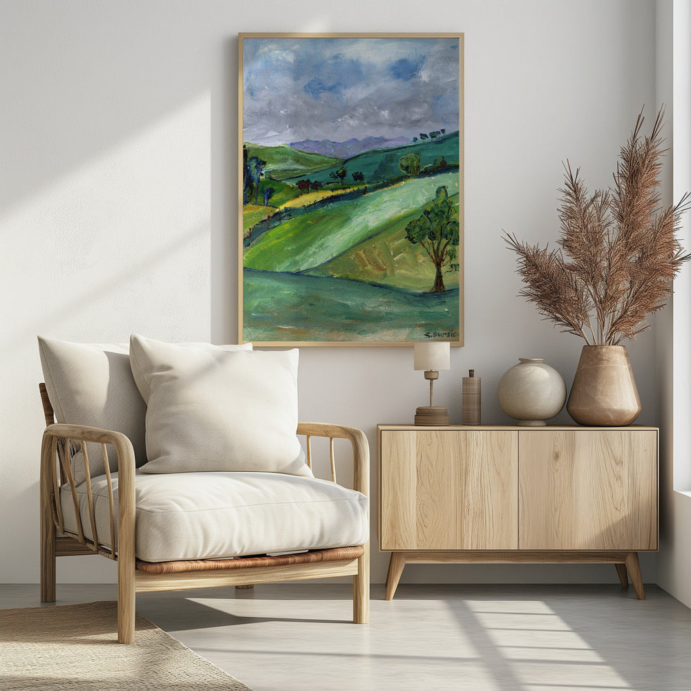 Het platteland | Poster