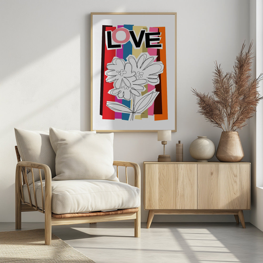 Krabbelbloem Zomerfruit | Poster