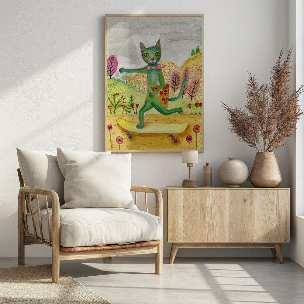 Pizzakat | Poster