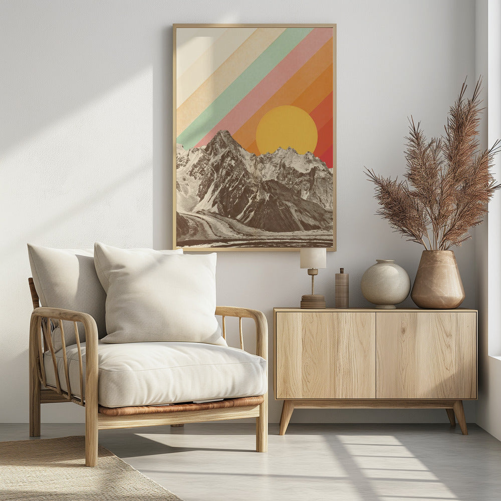 Berglandschap nr. 1 | Poster