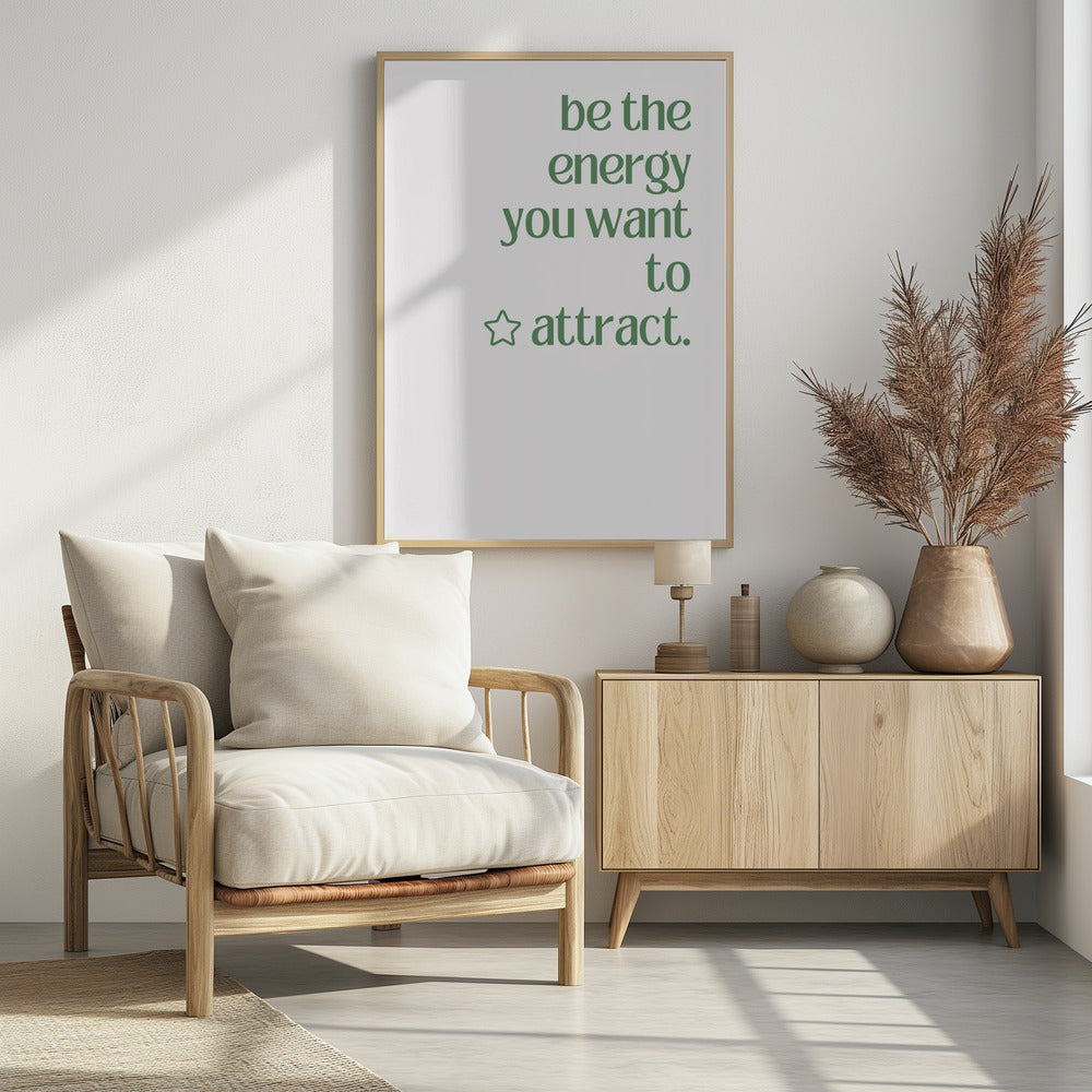 Alleen positieve vibes | Poster