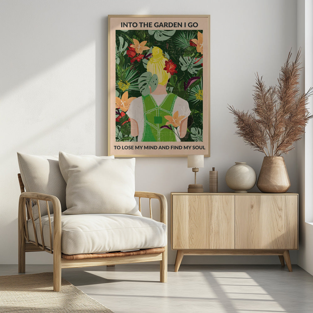 Into the Garden (blond) | Poster