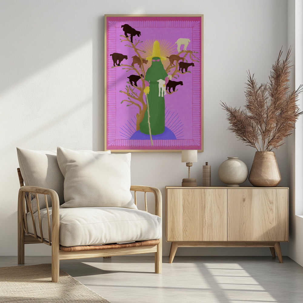 Heilige Vrouw Herder | Poster