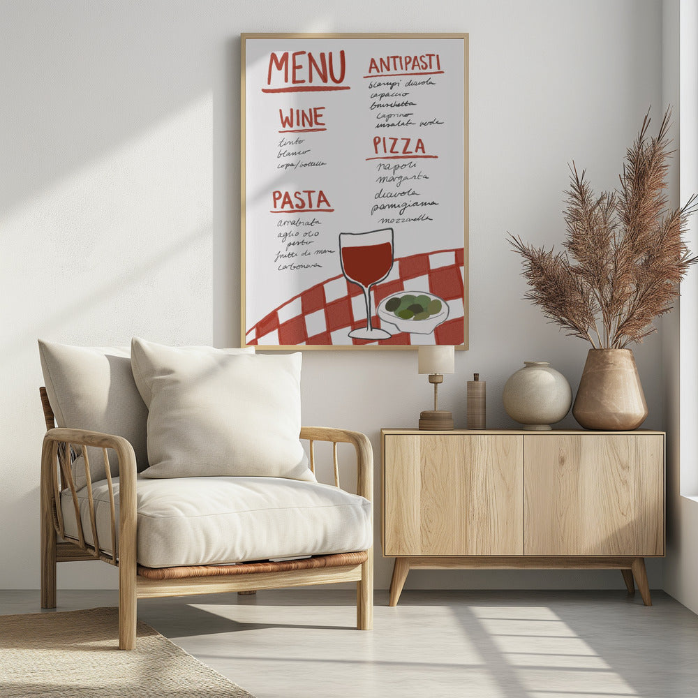 Italiaanse culinaire verwennerij | Poster