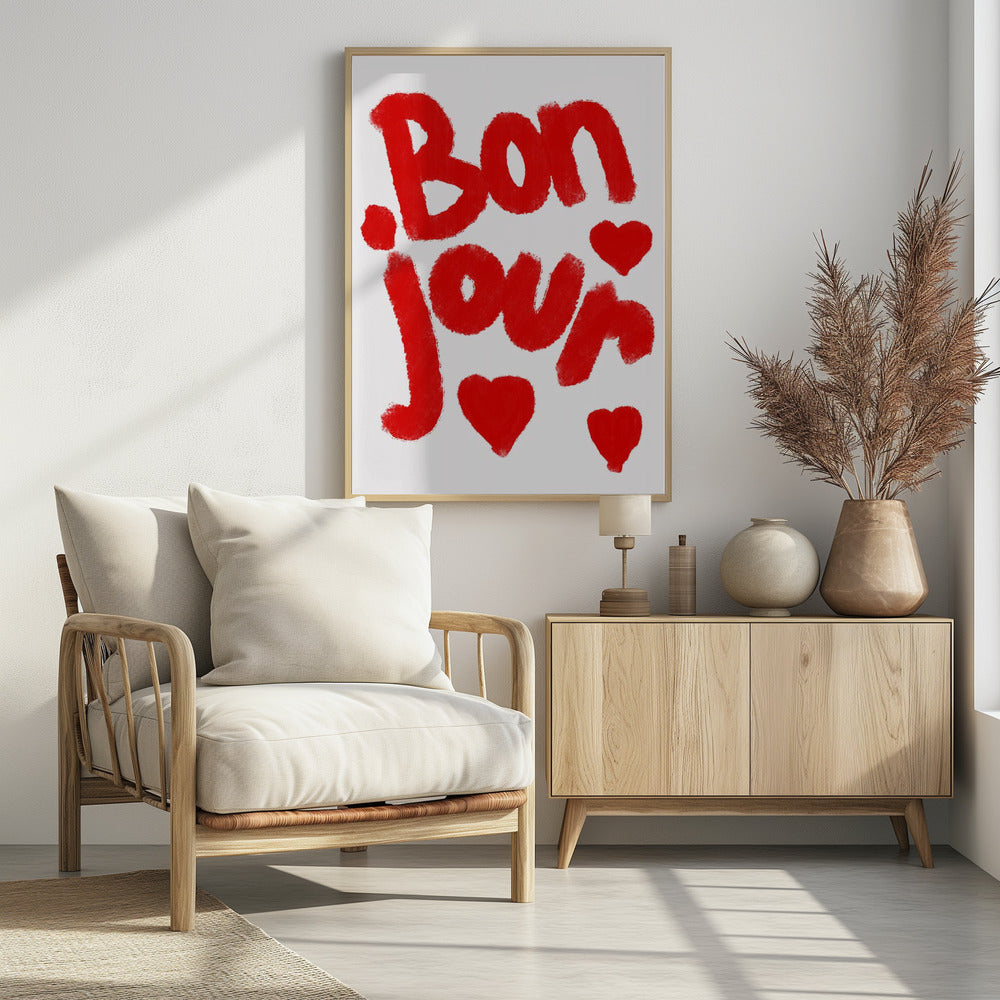 Bonjour Harten | Poster