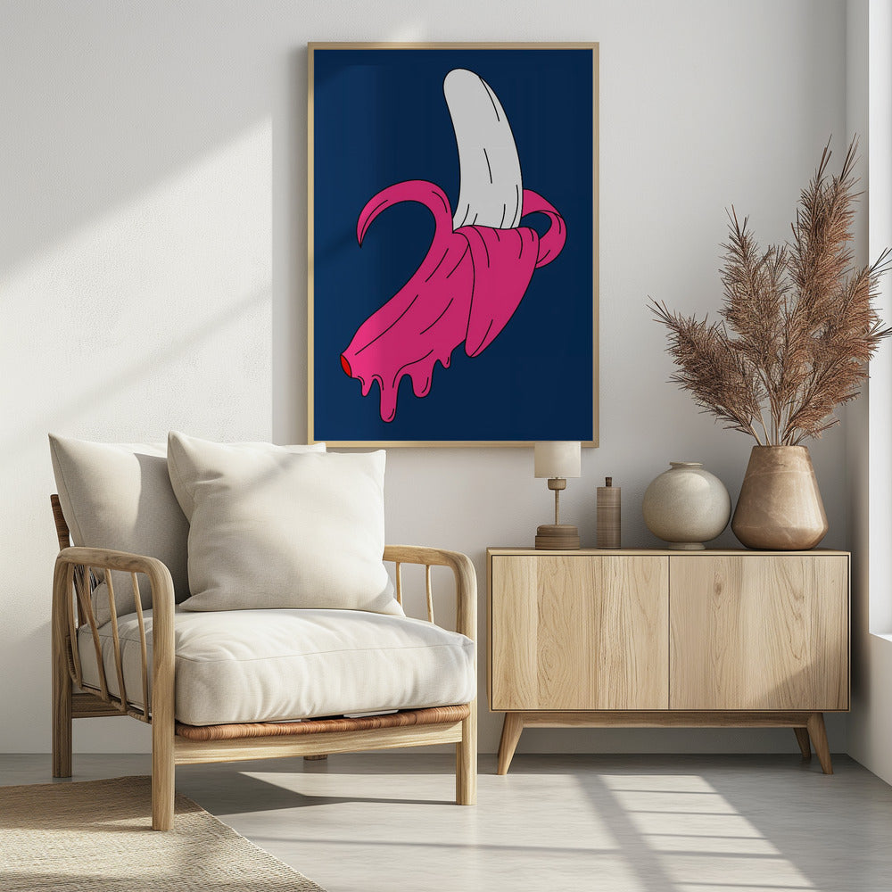 Smeltende banaan | Poster