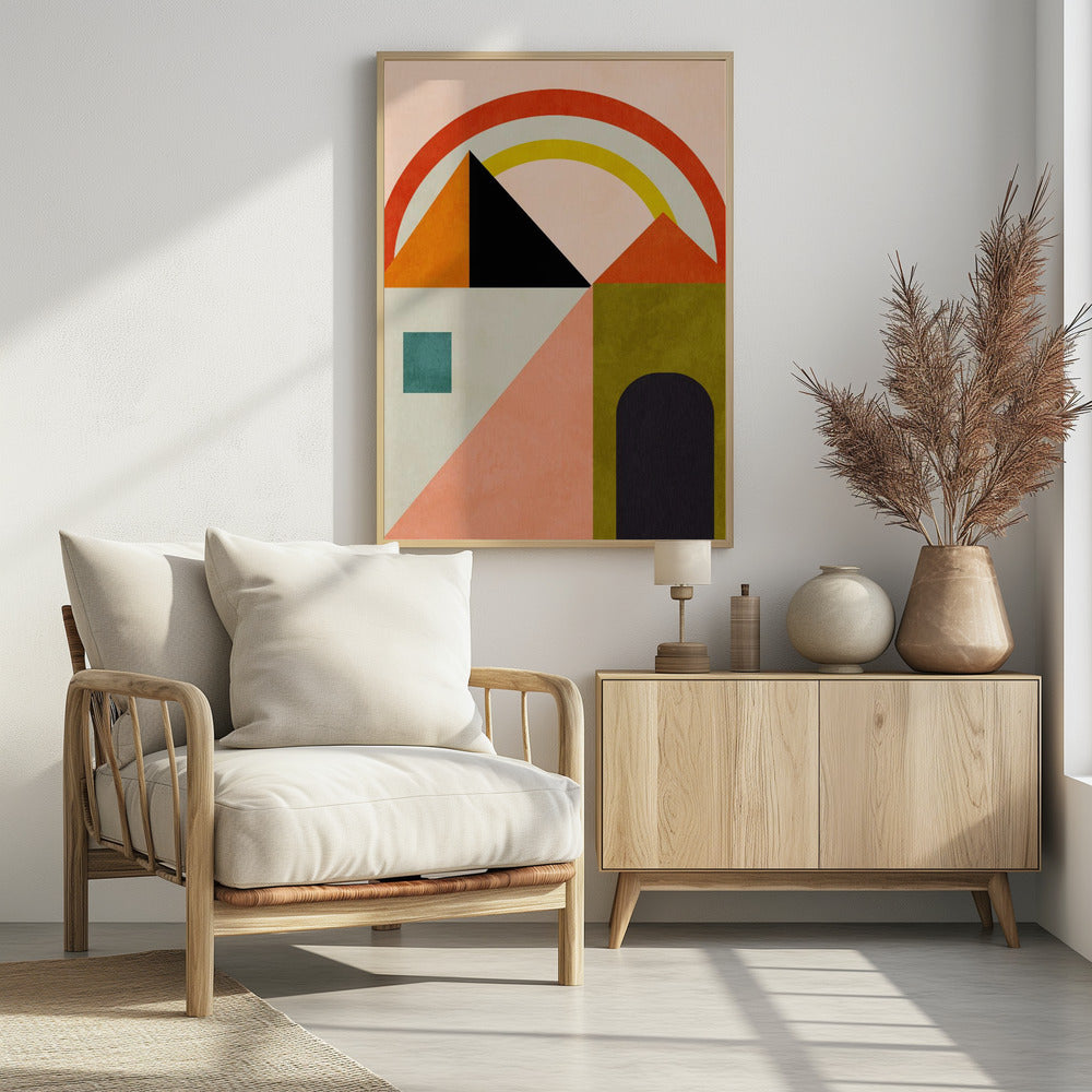 Playing Around Shapes | Poster