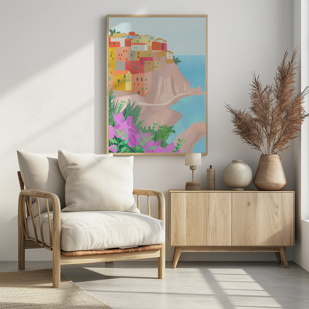 Cinque Terre, Italië | Poster