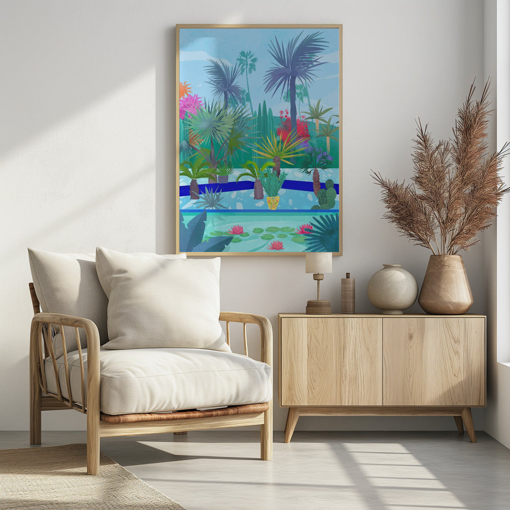 Marokkaanse tuin | Poster