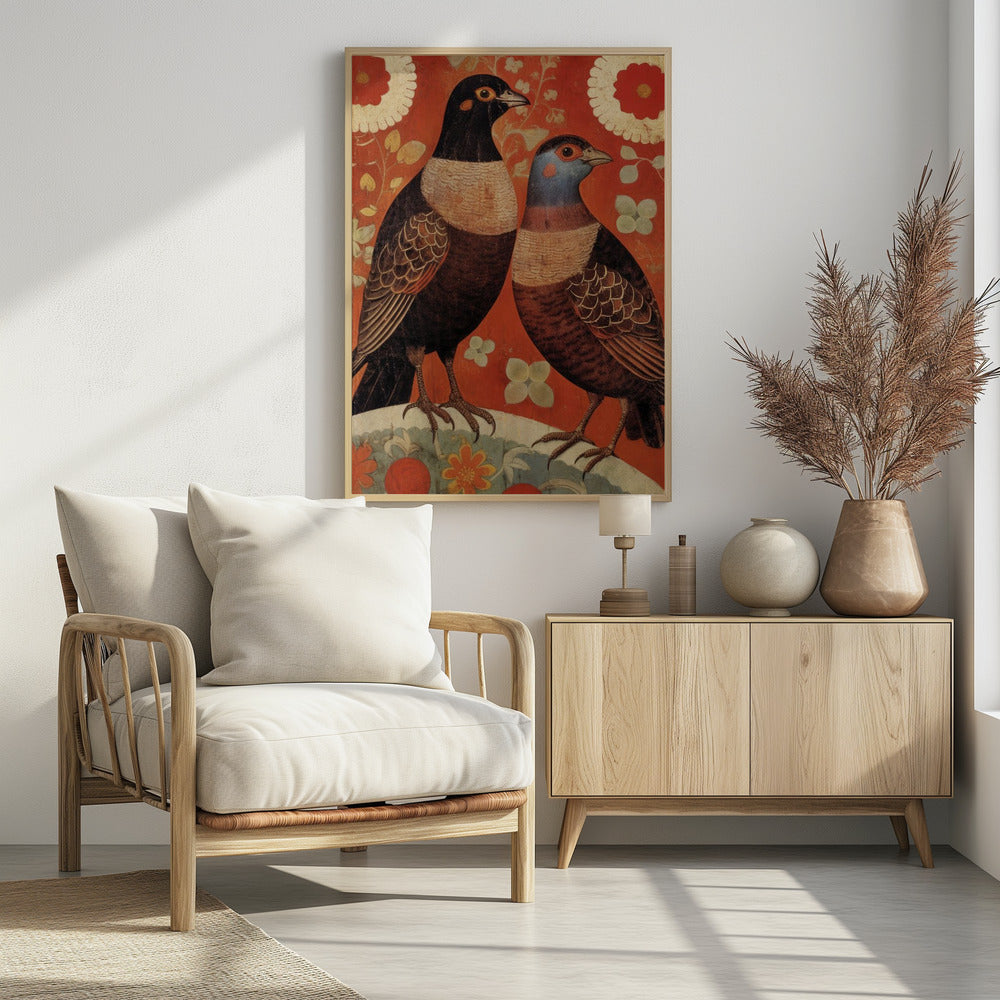 Vogele elegantie | Poster