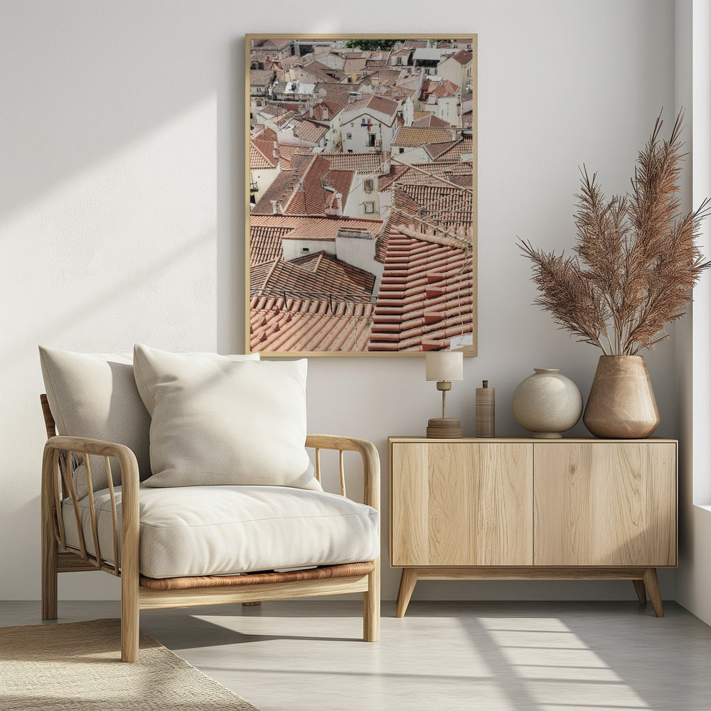 Rode pannendaken | Poster