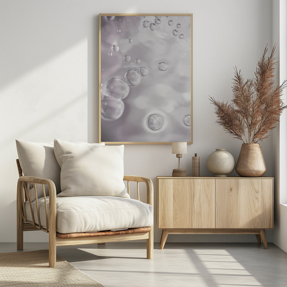Etherische bubbels | Poster