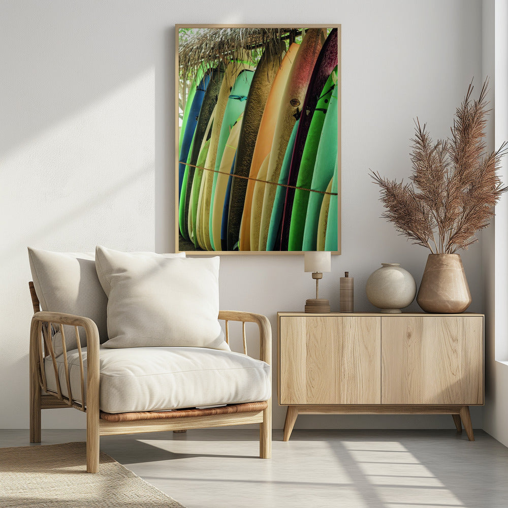 Surfboard Symphony | Poster