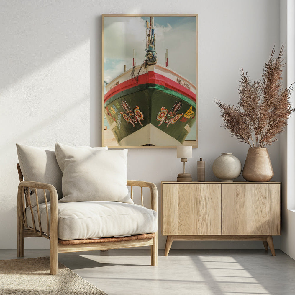 Levendige scheepsgevel | Poster