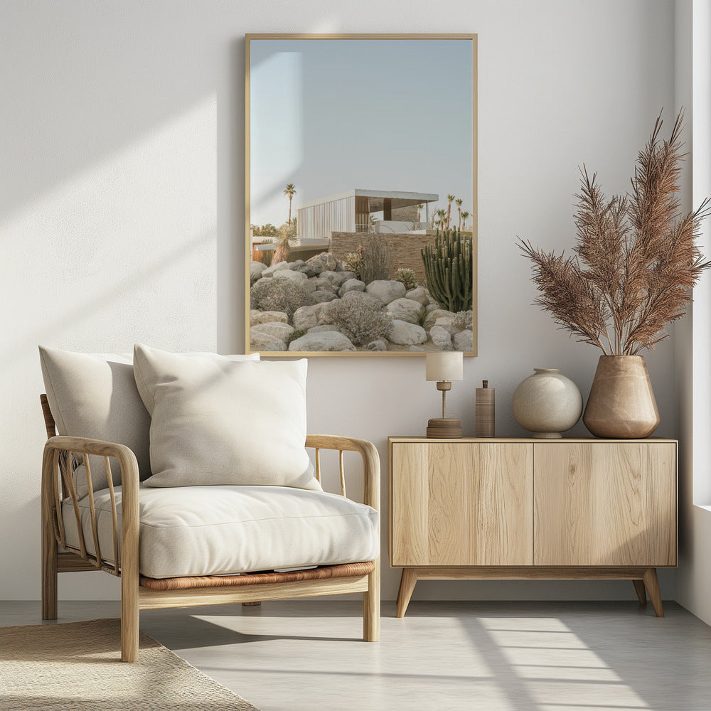 Desert Modern Oasis | Poster