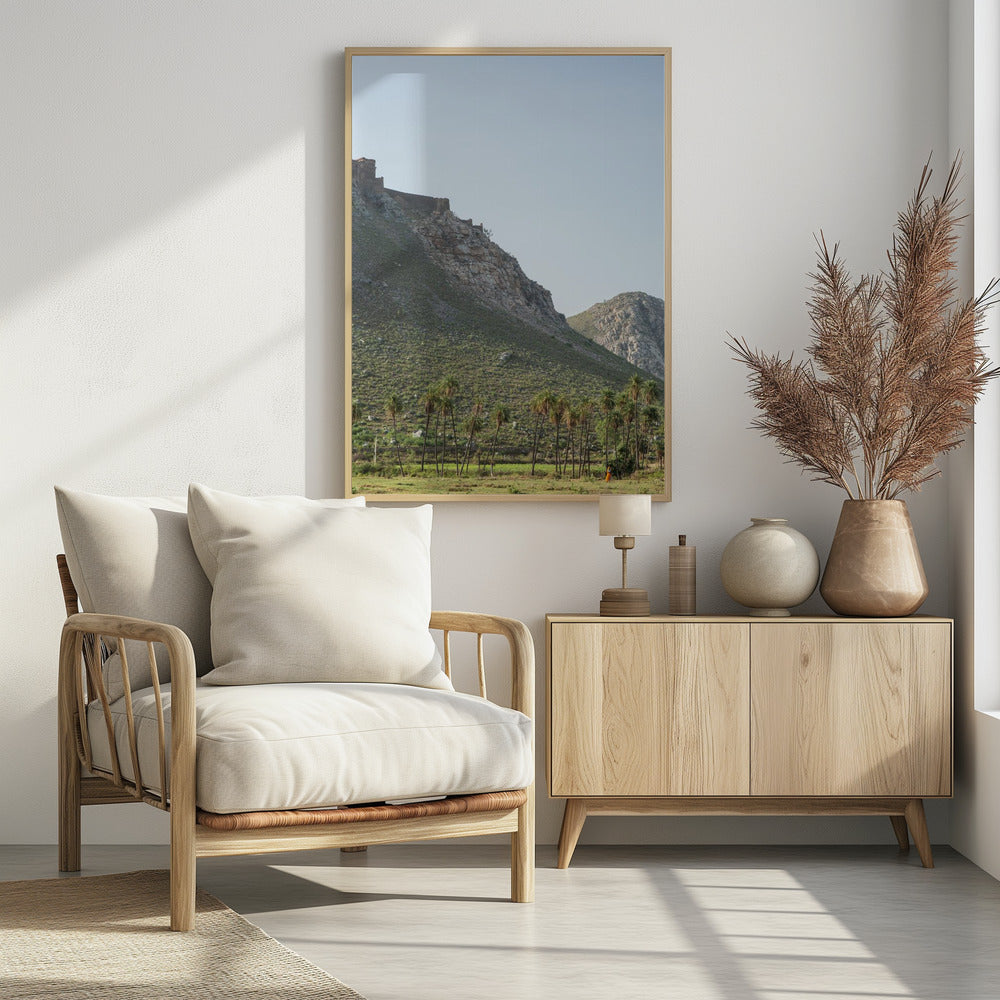 Majestueuze heuvelvesting | Poster
