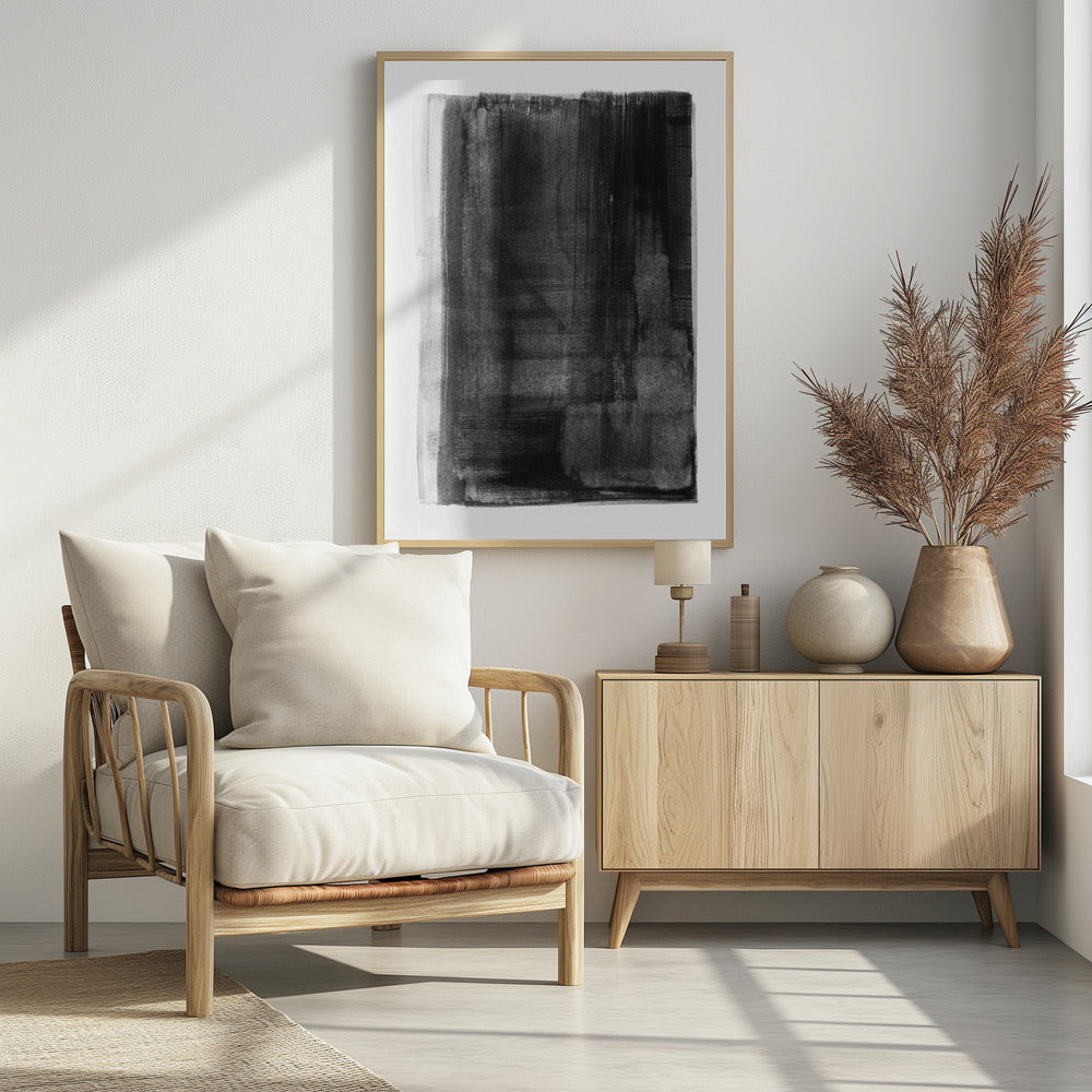 Monochrome diepten | Poster