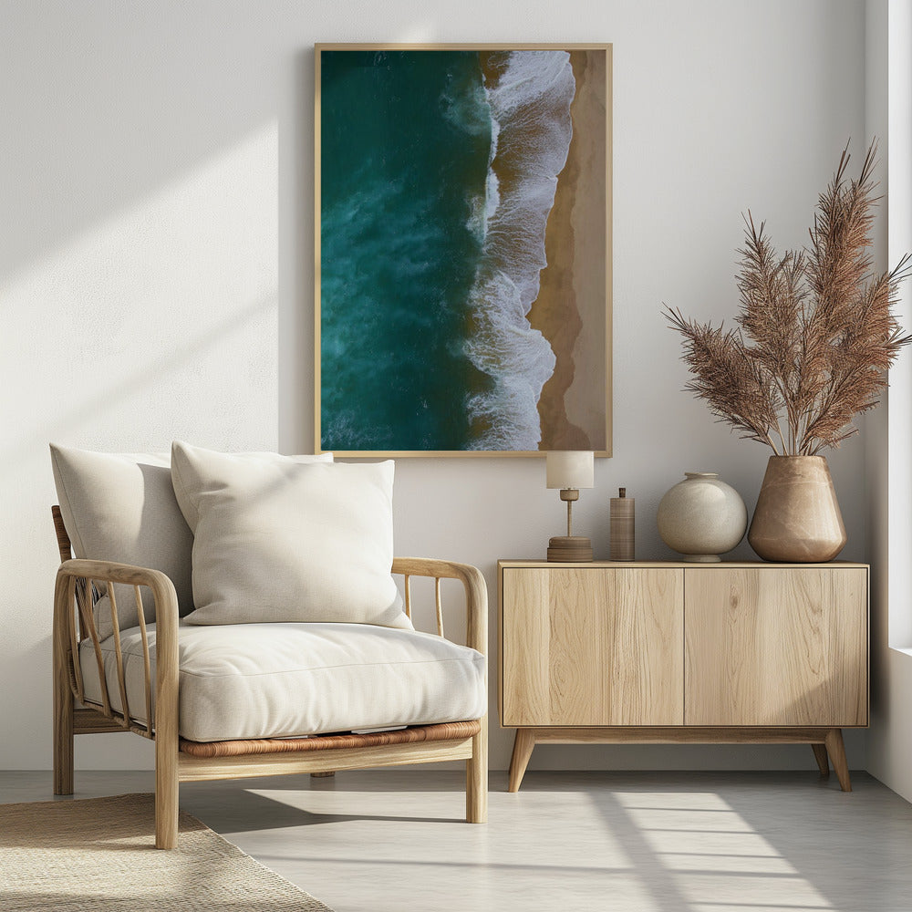 Ocean Waves Or Stormy Skies | Poster