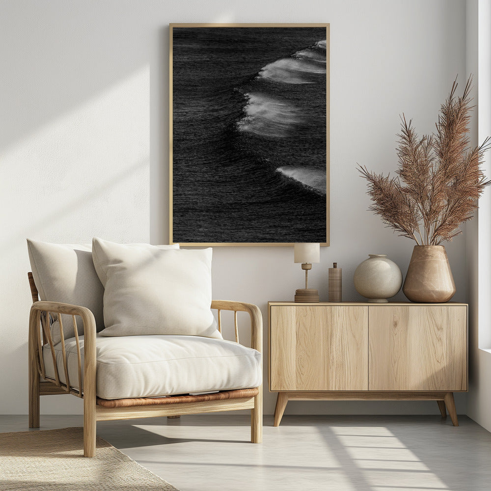 Betoverende beweging van oceaan golven | Poster