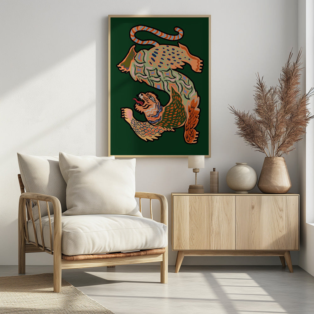 Asiantiger Green | Poster
