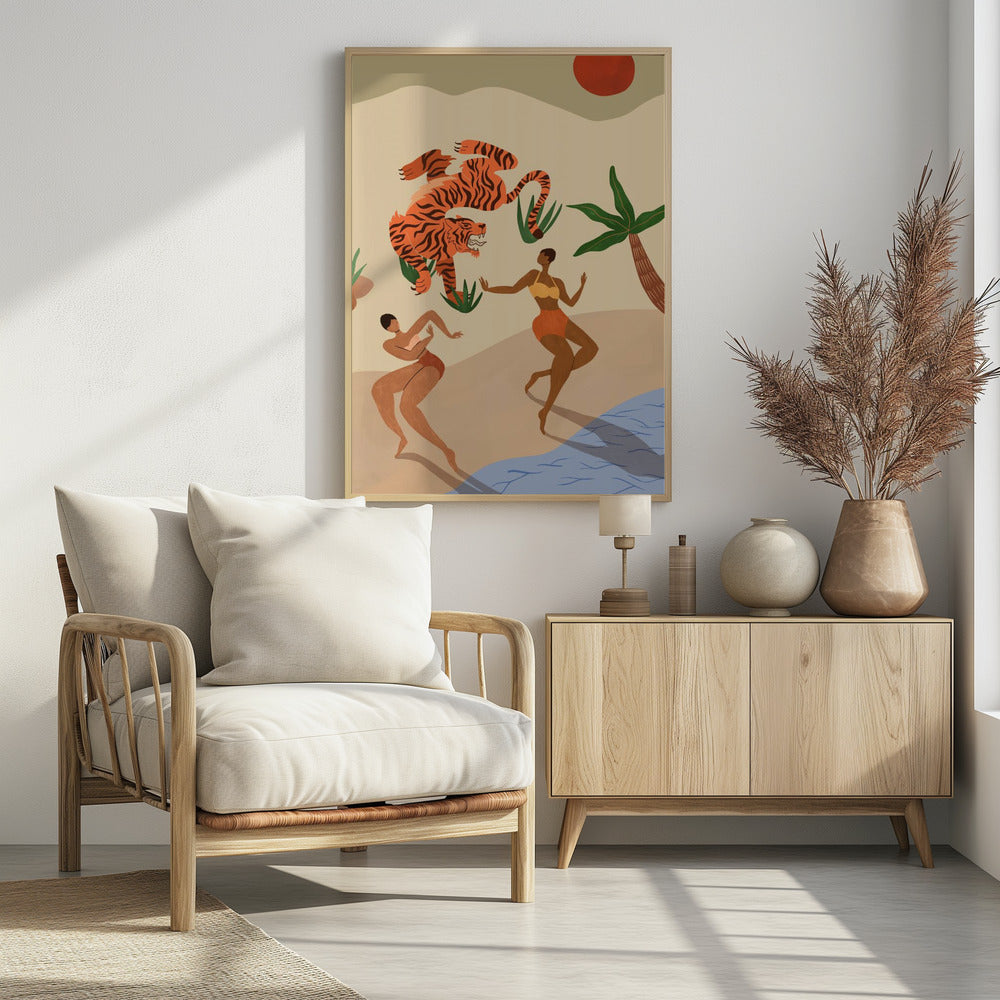 Dancing Tiger | Poster