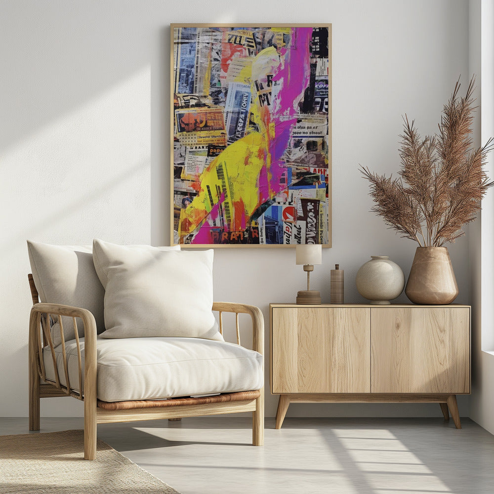 Vivid Urban Layers | Poster